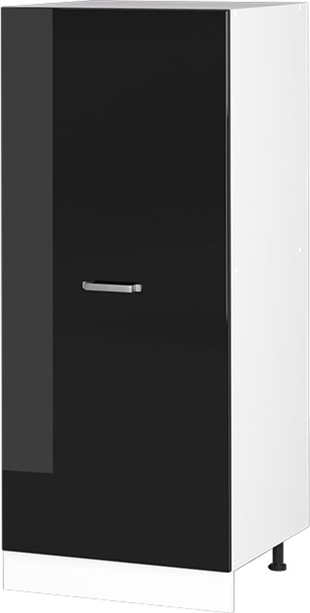 Vicco R-Line Hoge kast – 60 cm Zwart hoogglans