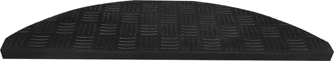 IVOL Trapmatten Rubber 17.5 x 60 cm - Tear - Halfrond - 5 stuks