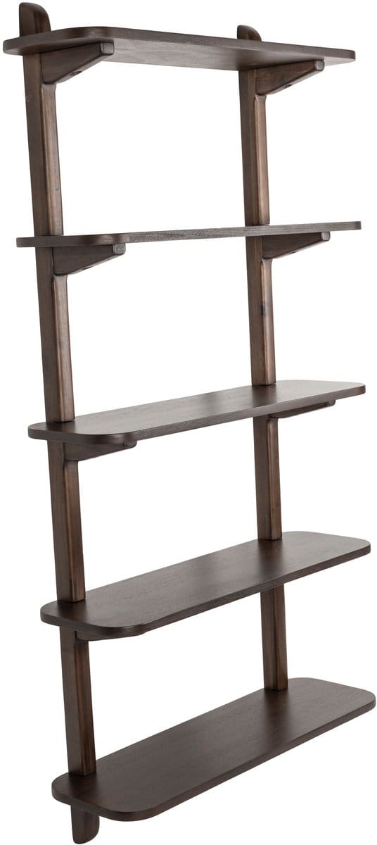 Zuiver Hogar Wandkast/ Wandplanken Donkerbruin
