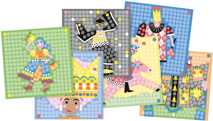 Playmais Mosaic Kaarten Versieren Prinses