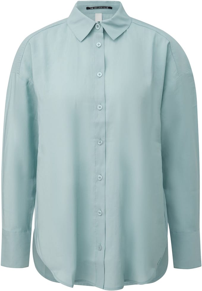 Vloeiende en soepele lange mouwen blouse voor dames QS