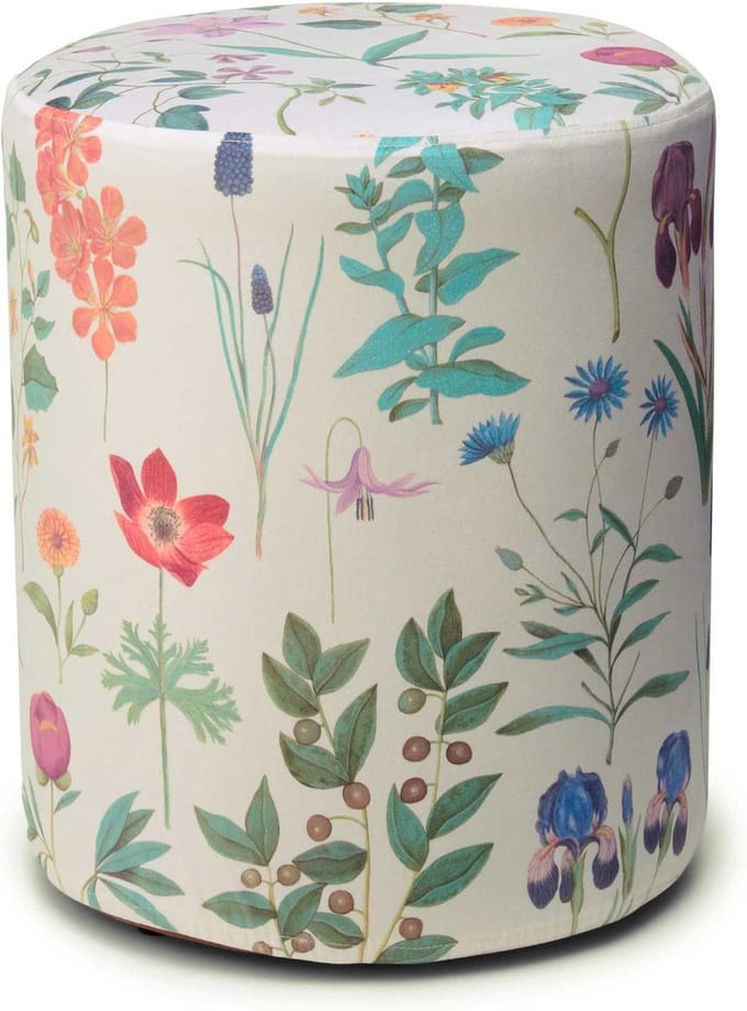 Essenza Marigold Poef Vanille - Ø 40 cm