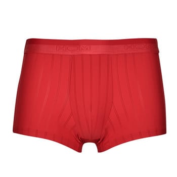 HOM - Chic Boxer Briefs (1-pack) - Heren Boxer microfiber - Rood - Maat S