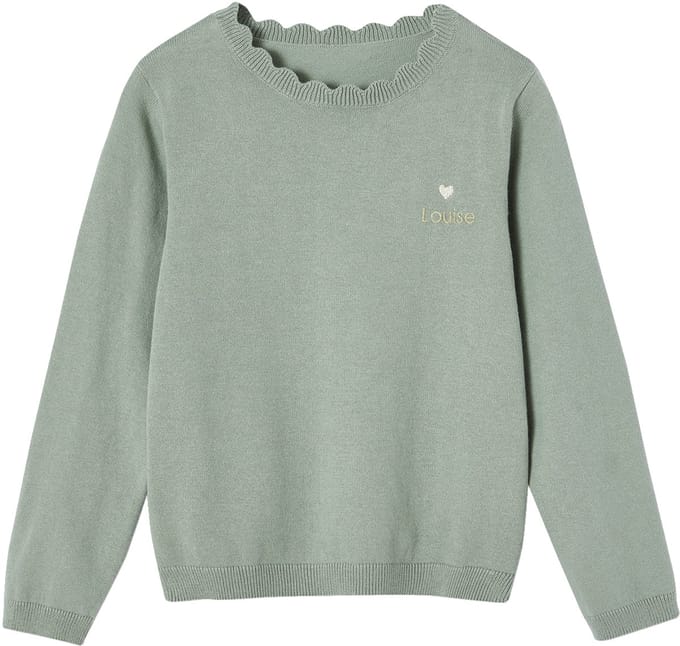 Vertbaudet Trui Basics - meisjes - effen