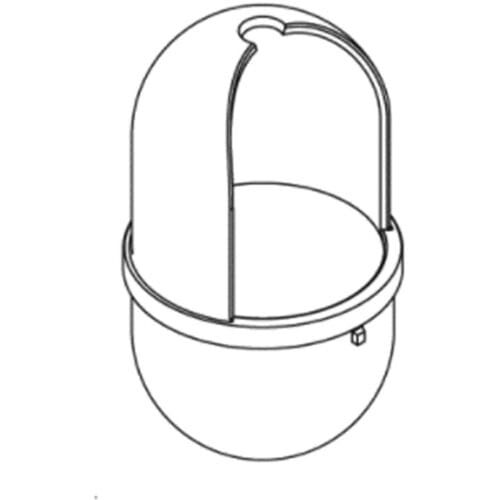 HEWI replacement toilet brush holder 477.20.E05 99