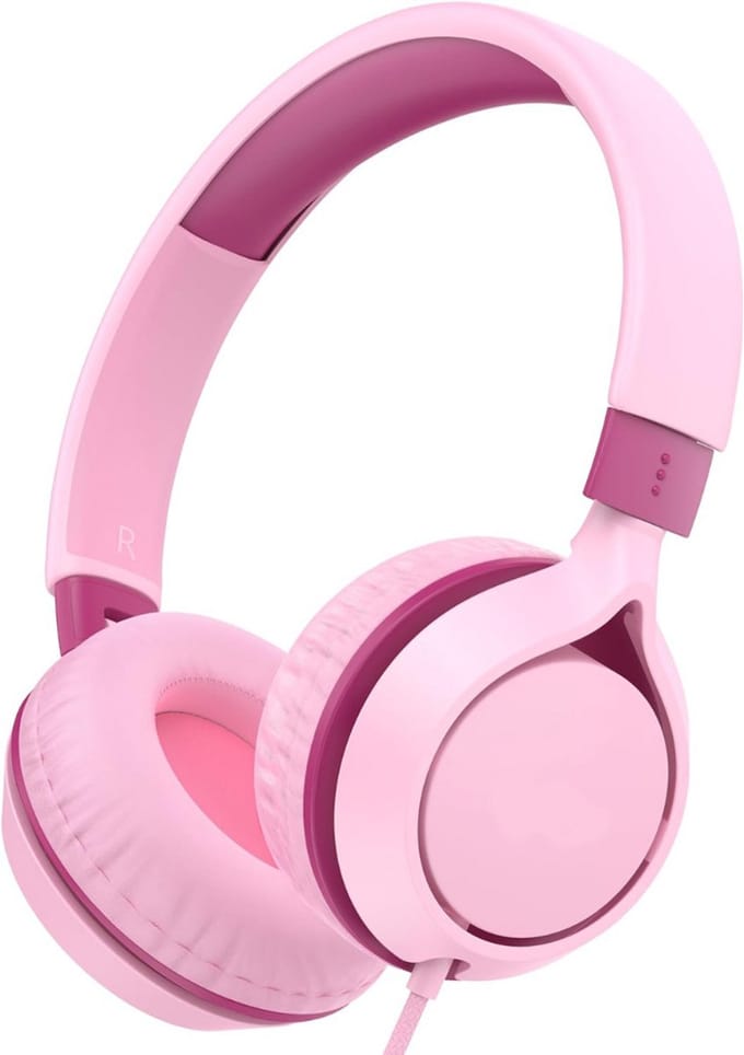 CRLYN® Koptelefoon Kinderen met Draad - Gaming Headset - Roze