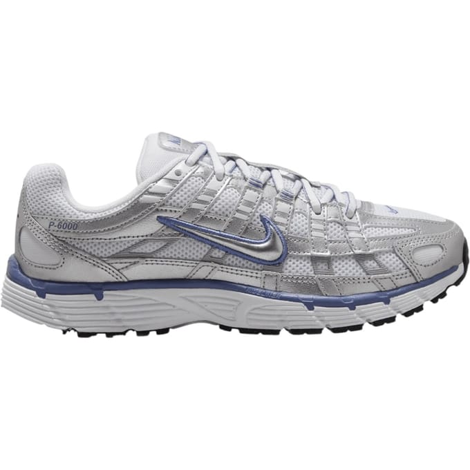 Nike P - Sneakers - Unisex - Metallic Silver World Indigo