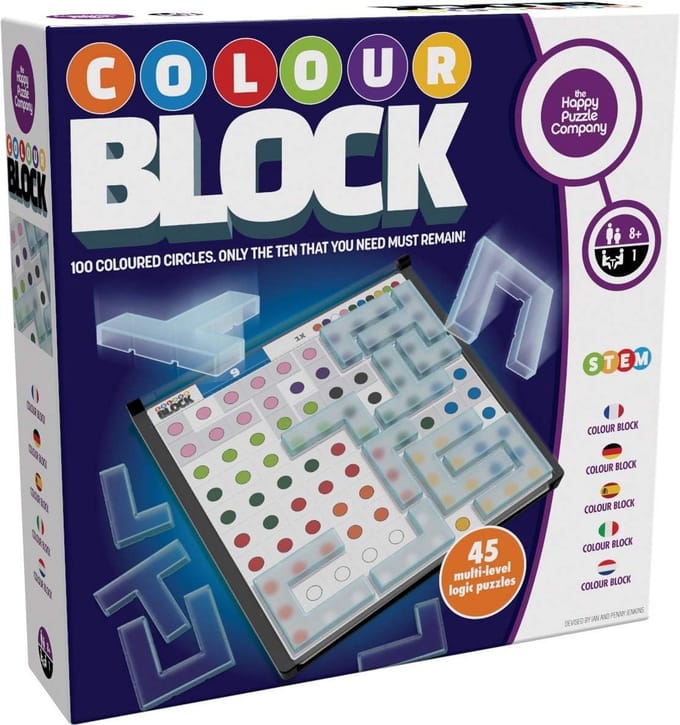 Logica Puzzel - Denkspel - Logisch Denken - 45 Uitdagende Puzzels - 27cm Breed - Veelkleurig