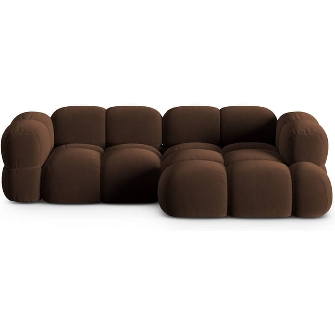 Hoekbank Loretto rechts velvet | Cosmopolitan Design
