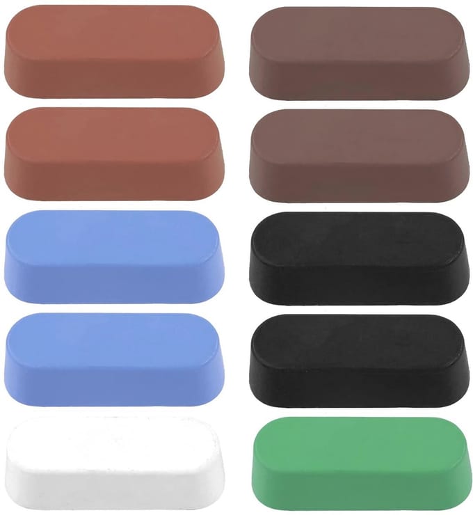 10 Stuks Polijstpasta Set met Diverse Compounds voor Perfecte Glans