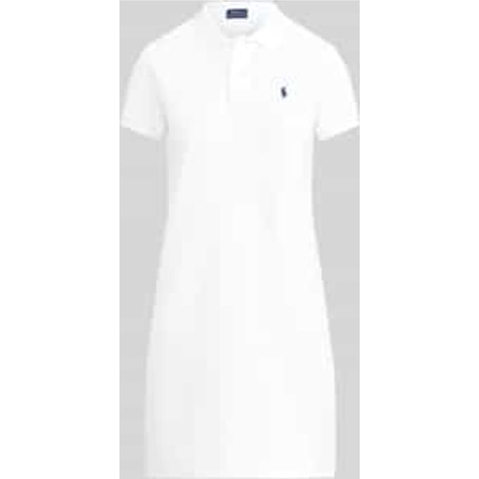 mini-jurk met logostitching model 'Polo'