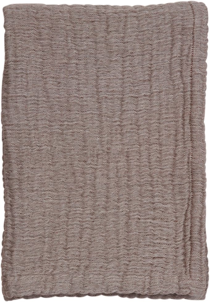 Mies & Co Mousseline Wiegdeken Soft Dark Brown 75 x 100 cm