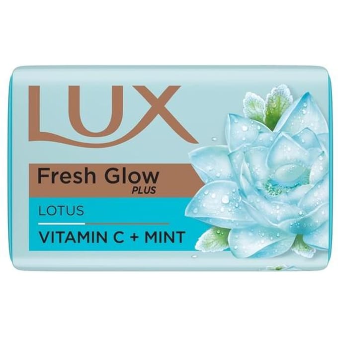 Lux Fresh Splash Cooling Mint & water lily Soap Bar, 3x150g brown