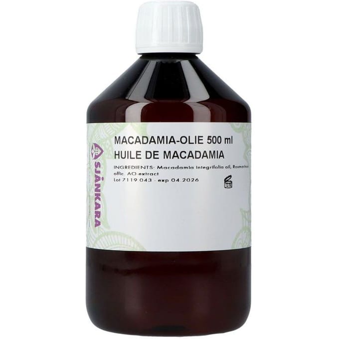 Sjankara Macadamia Plantaardige Olie 500