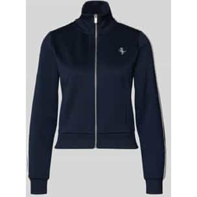 Regular fit trainingsjack met gestikt logo