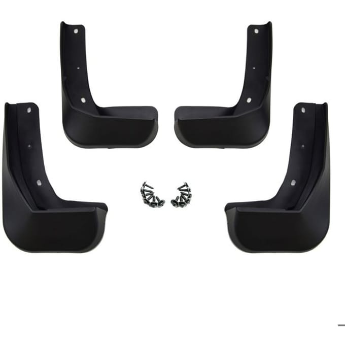 Bavettes garde-boue - JJ-AUTOMOTIVE - Volkswagen Touran - 4 pièces - Facile à assembler - Durable