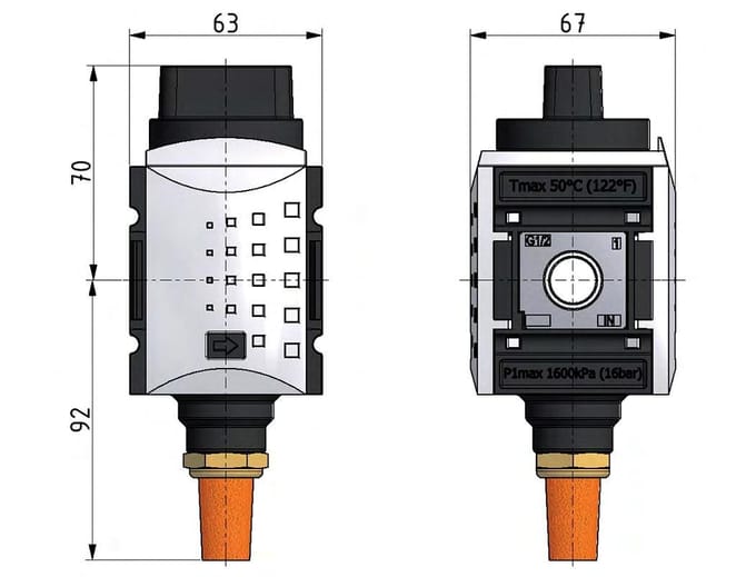 3/2 Kogelkraan G3/8 11000 l/min Futura 2