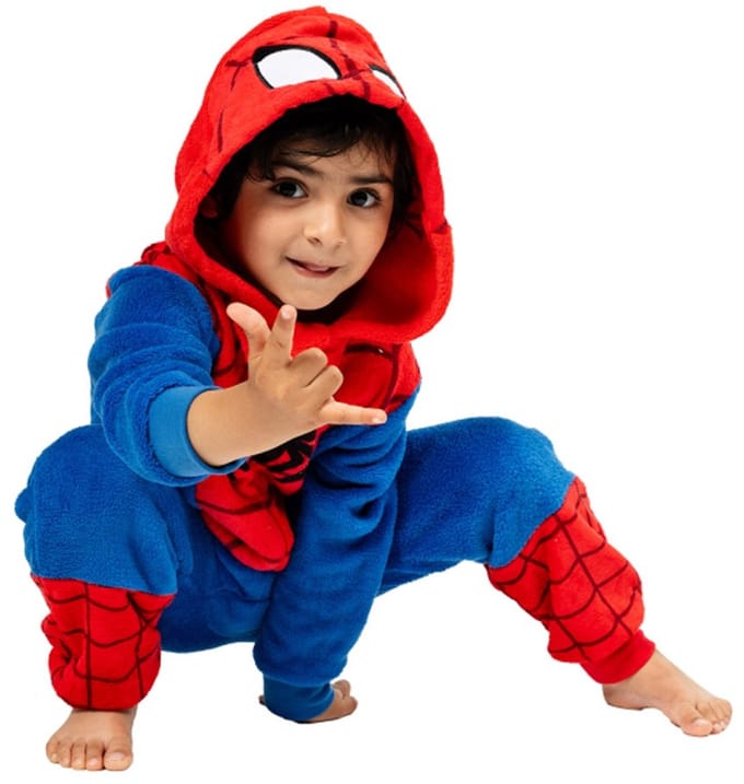 Onesie Spiderman Kind Official - Maat 128