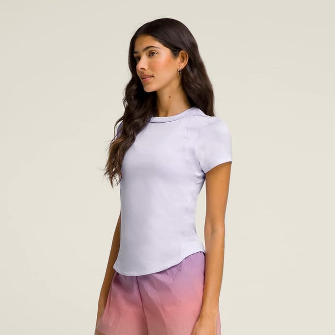 Wilson All Day T-shirt Dames-Paars