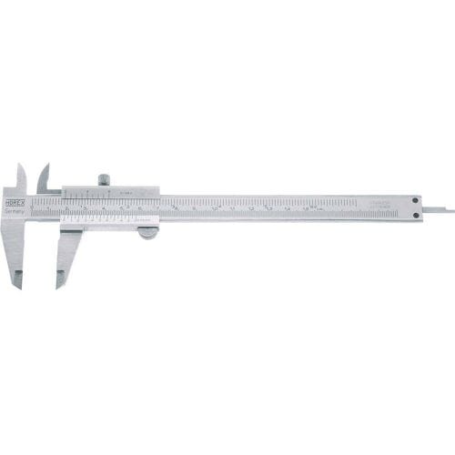 Horex Taschenmessschieber 100mm 0,05mm mit Feststellschraube 2226510 Zakschuifmaat 100 mm