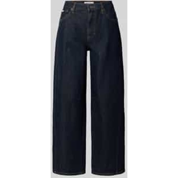 Barrel fit jeans in verkorte pasvorm