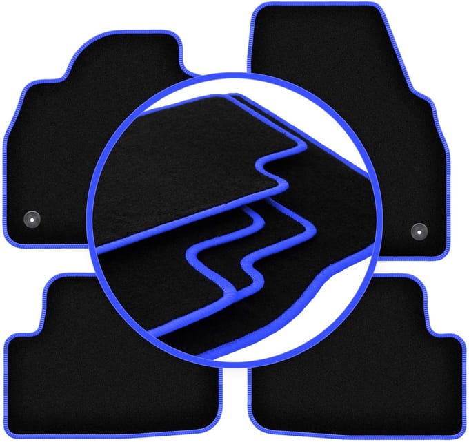 CARLUX-BLUE automatten voor: Audi A1 II (GB) hatchback (2018-)