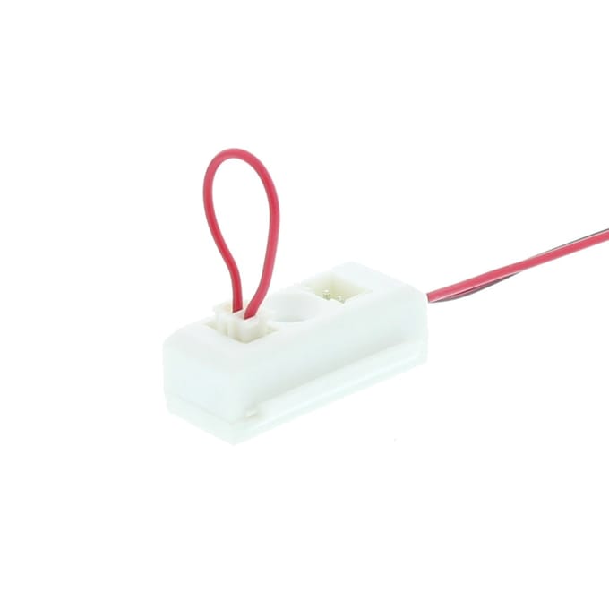 2 Polige Led Connector Kabel Met Jumper 2M Klemko - 876802 [2 Stuks]
