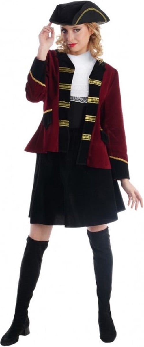 Lady Mary Piraten outfit Dames Premium - Maat M
