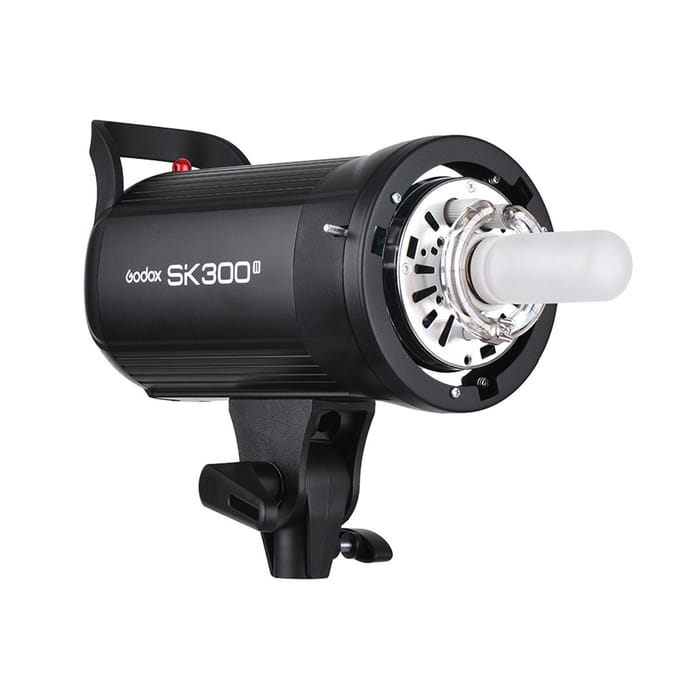 Godox SK300II Professionele compacte 300Ws studioflitser Stroboscooplamp Ingebouwd Godox 2.4G Draadloos X EU Plug gray