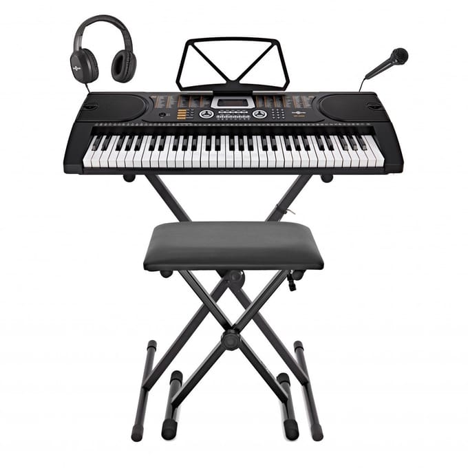 MK-2000 Draagbaar keyboard met 61 toetsen van Gear4music standaardpakket
