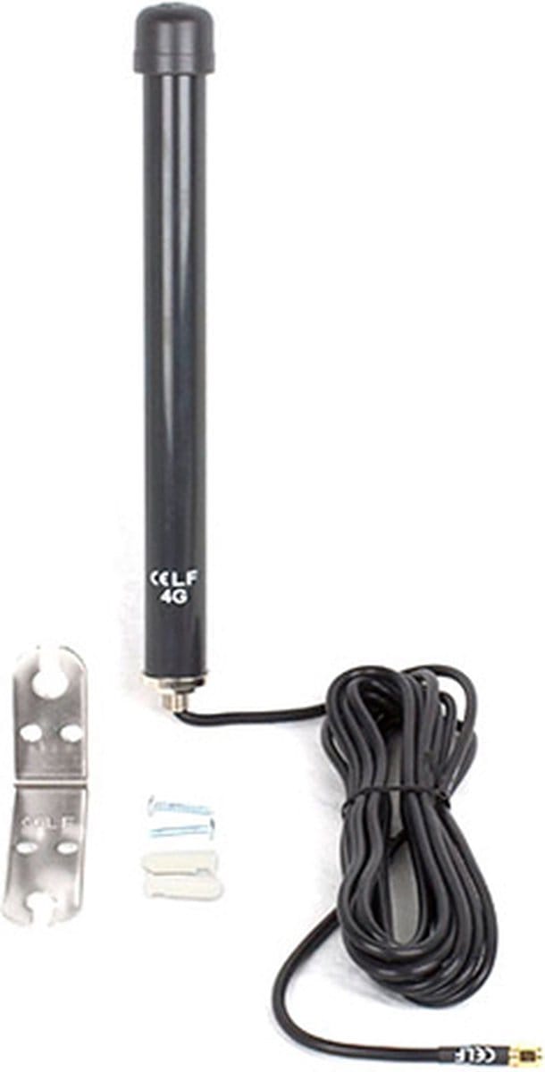Celf 4G buiten antenne voor 2G / 3G / 4G met 10 meter kabel - SMA-Male Connector