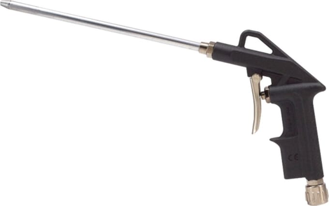 Huvema - Blaaspistool Lang - Druk: 6 Bar - Lengte: 190 mm - Compressor - Blaaspistolen