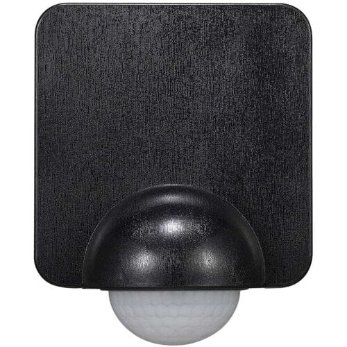 HOFTRONIC PIR bewegingssensor en schemerschakelaar - 360° - Opbouw - 10 meter bereik - Max. 1200 Watt - Zwart - IP54