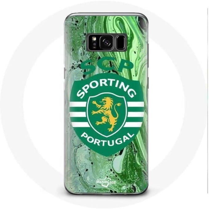 Hoesje - SCP - Samsung Galaxy S8 - Flexibel - Sporting Portugal - Groen