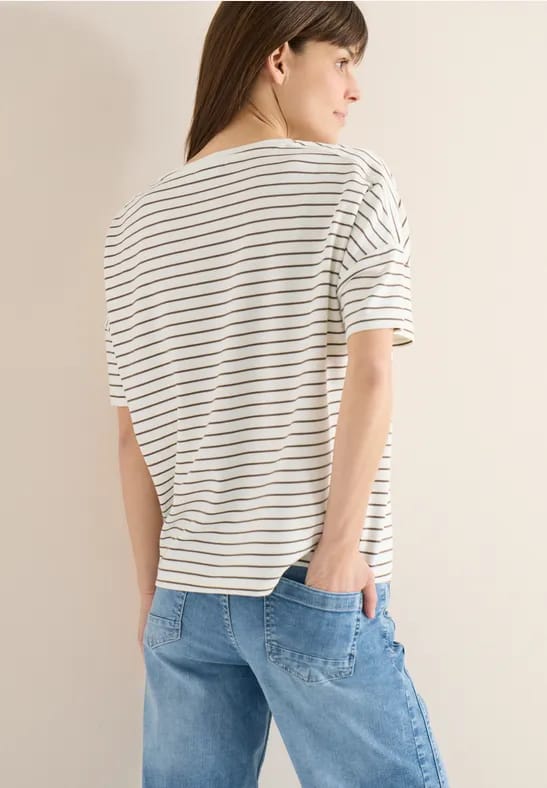 Gestreepte T-shirt