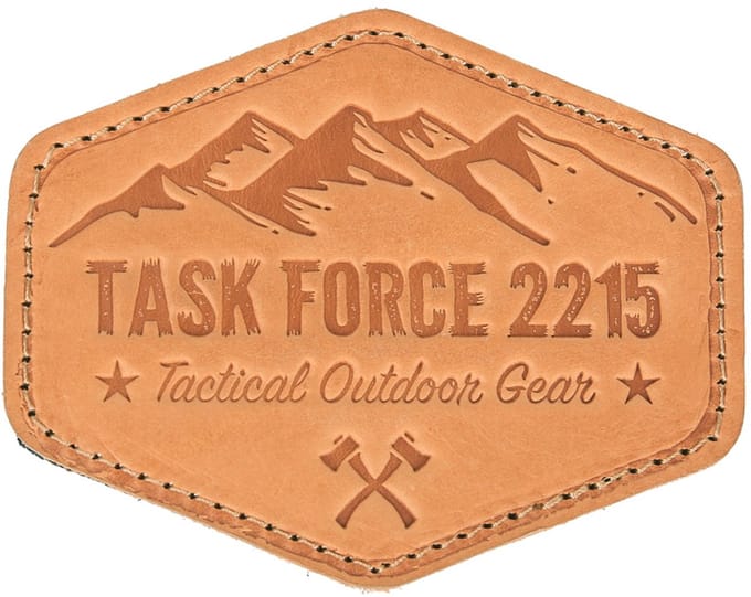 Embleem leer Task Force 2215 #14082