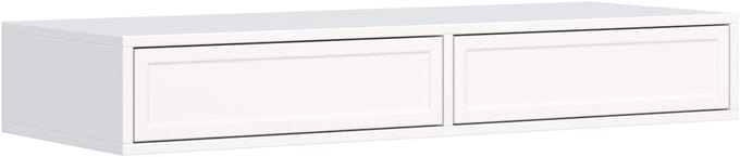 Selsey VELVETO – Kaptafel met lades, wit, 110 cm