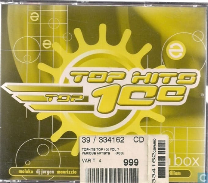 Top Hits Top 100 Volume 7 | Media condition: Very Good Plus (VG+) | 4xCD, Comp