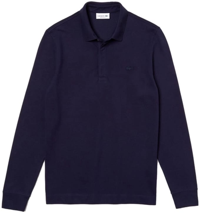 Polo Lacoste Men Paris PH2481 Longsleeve Regular Fit Navy Blue-11