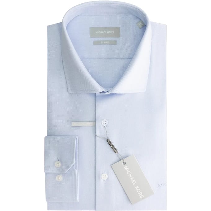 Slim fit overhemd Michael Kors Dobby