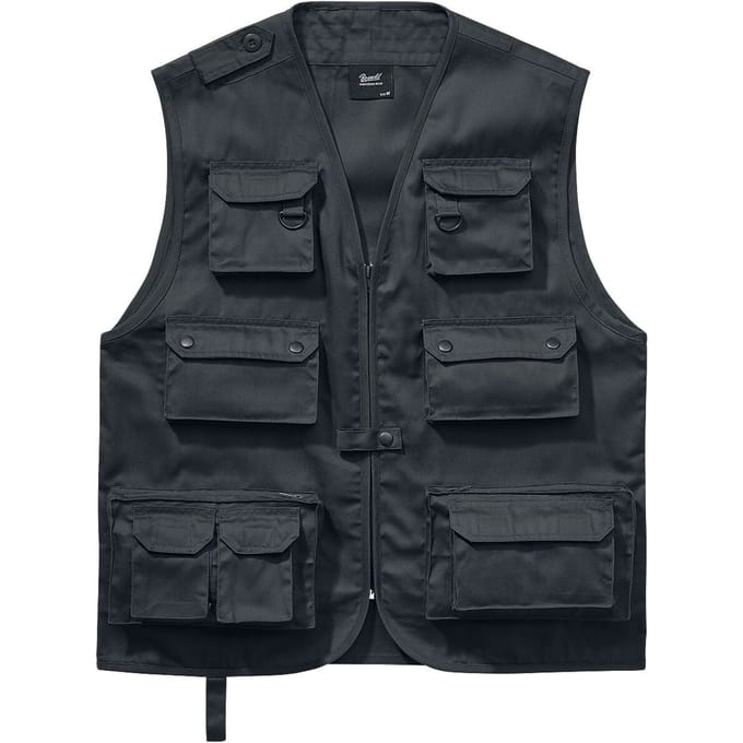 Brandit Hunting Heren Bodywarmer - zwart - S