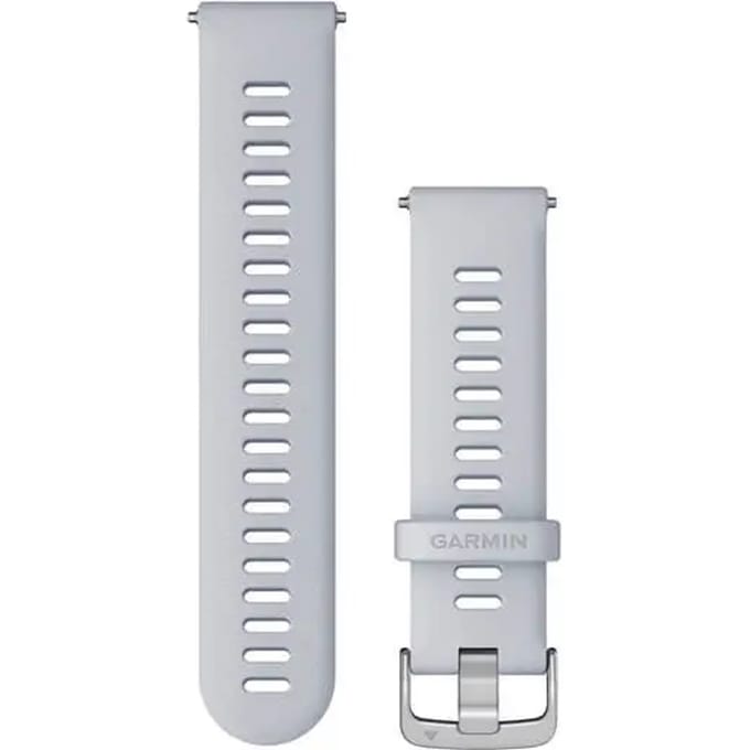 Horloge band met snelsluiting en zilveren gesp Garmin 22 mm