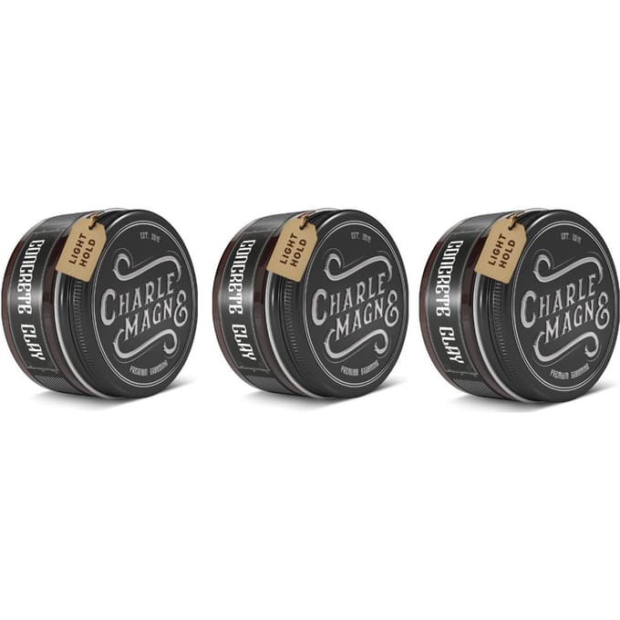 Originele Haarpomade - Old school geur - lichte hold - 3-pack