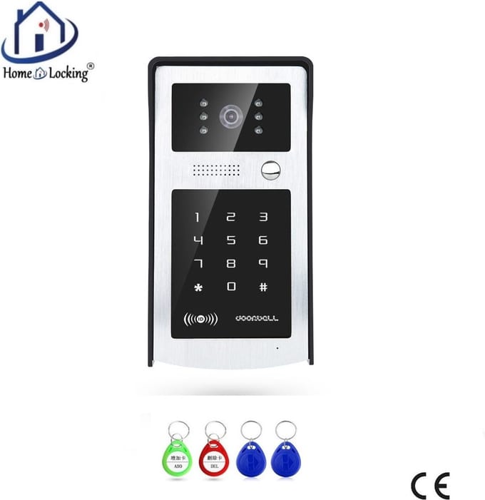 Home-Locking buitenpaneel/deurbel camera voor cloud videofoon. T-2303A