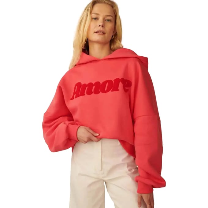 Dames Hoodie She is Sunday Amore