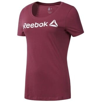 T-shirt Korte Mouw Reebok Sport Linear Read Scoop