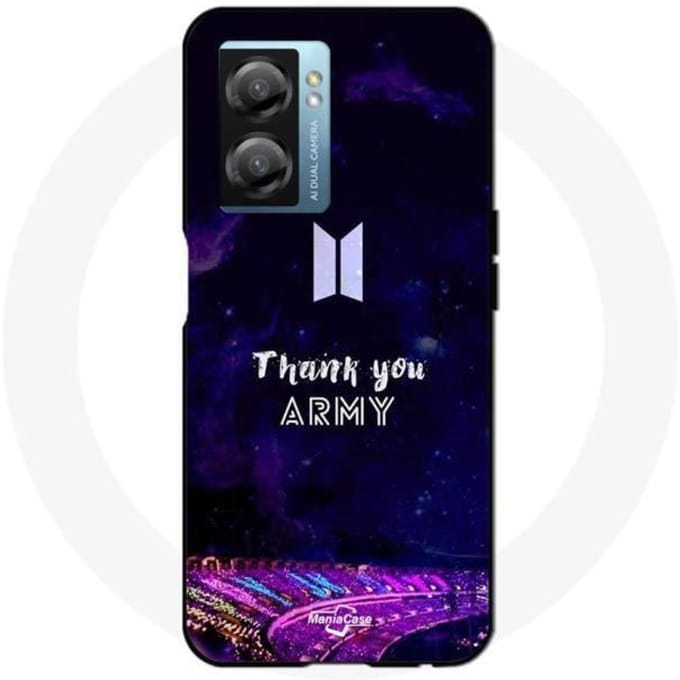 Oppo A77 5G hoesje BTS legergroep BTS koning van K-pop