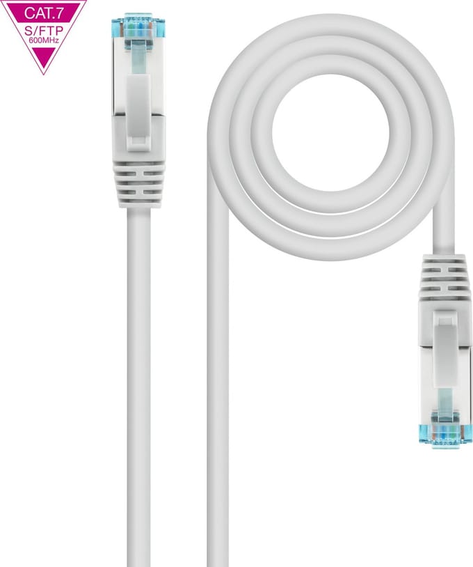 FTP Category 7 Rigid Network Cable NANOCABLE LSZH/SFTP