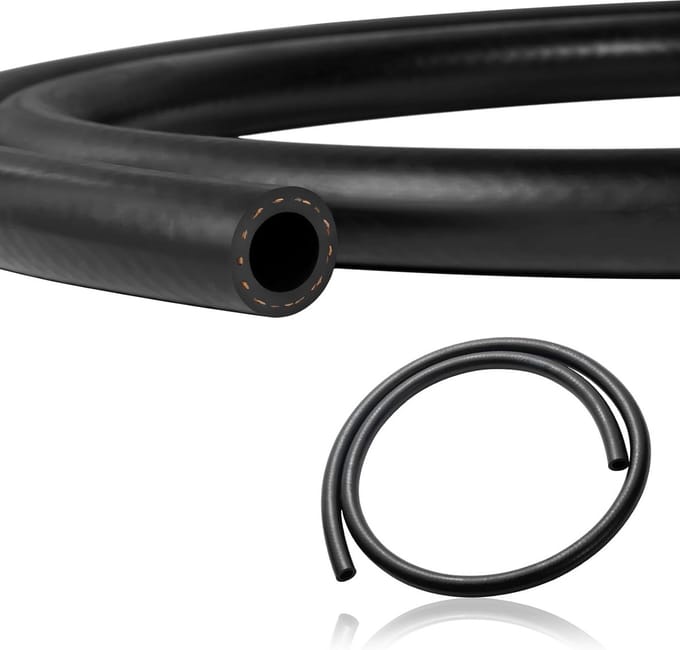 Brandstofleiding NBR-rubber 13 mm Binnendiameter 1,5 Meter