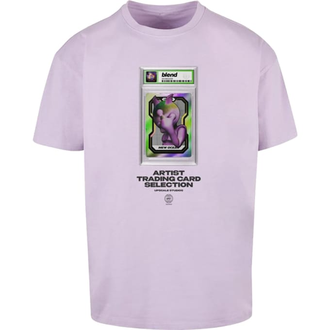 Mister Tee Blend Oversized T-shirt Paars